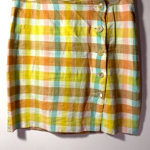 Vintage button down skirt 90s